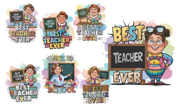 Back To School Best Teacher Ever Sticker: A Thoughtful Way to Show Appreciation