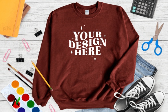 Back to School Gildan 18000 Mockup 0201: A Strategic Tool for Designers and Creators
