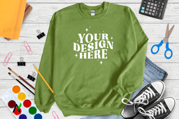 Back to School Gildan 18000 Mockup 0208: Elevating Your Design Workflow with Professional Quality