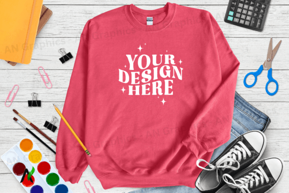Back to School Gildan 18000 Mockup 0218: A Powerful Tool for Designers and Merchants