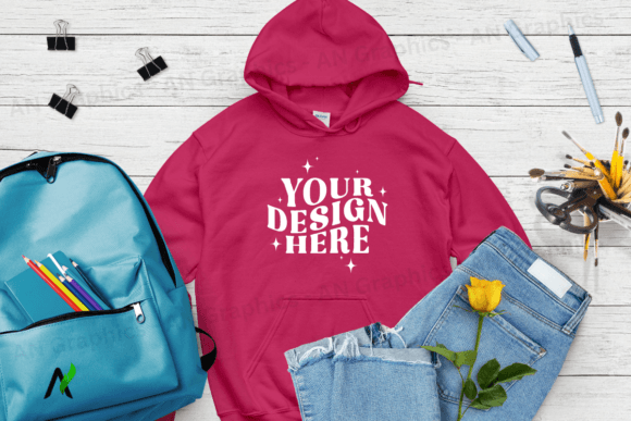 Back to School Gildan 18500 Mockup - 011: A Powerful Tool for Designers and Creators