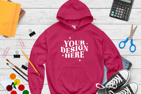 Back to School Gildan 18500 Mockup - 046: A Powerful Tool for Designers and Creators