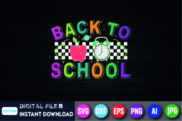 Back to School Retro Back-to-School SVG: A Versatile Design for Creative Projects