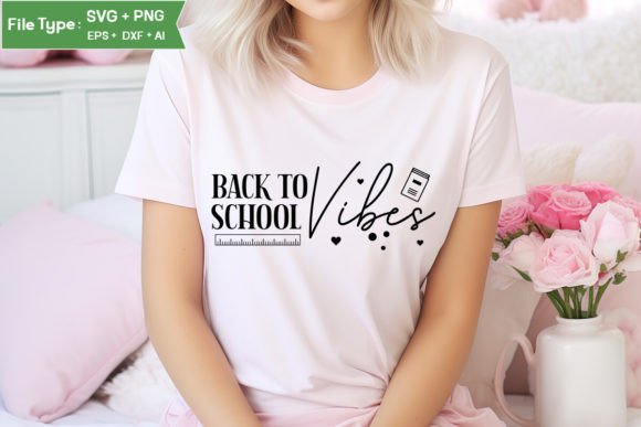 Back to School Vibes SVG Cut File: A Creative Resource for Designers and Crafters