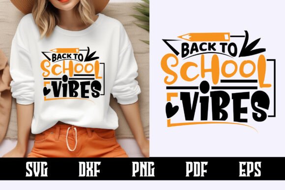 Back to School Vibes Svg Design: A Versatile Resource for Creative Projects