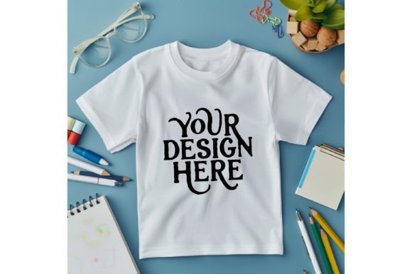 Background Back to School, White, Empty: A Versatile Design Asset