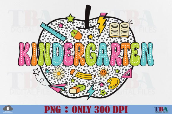 Kindergarten PNG: Teacher Back to School Essentials