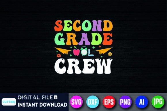 Second Grade Crew Back to School Shirt