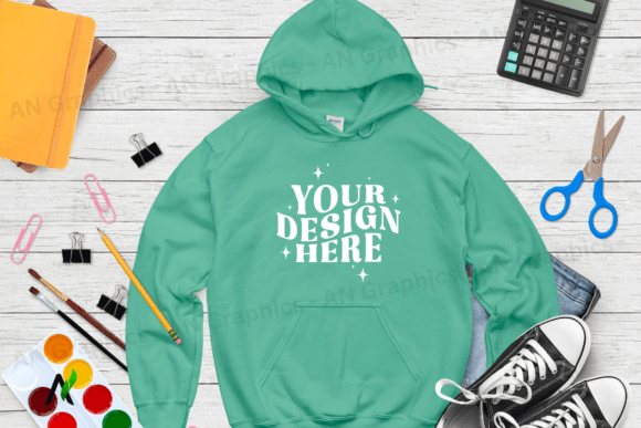 Strategic Use of Back to School Gildan 18500 Mockup - 068 for Design and Branding